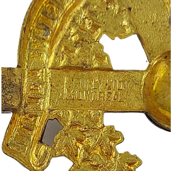 WW2 Canadian The New Brunswick Scottish Cap Badge