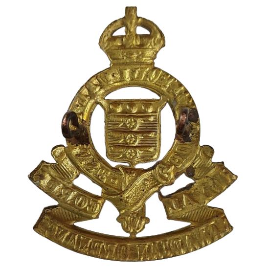 WW2 RCOC Royal Canadain Ordnance Corps Cap Badge