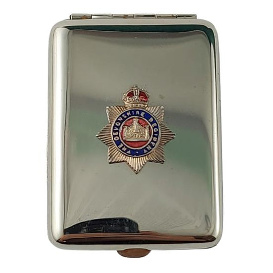 WW1-WW2 British Devonshire Regiment Officer's Note Case