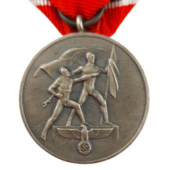 WW2 German March 13, 1938 Commemorative Medal
