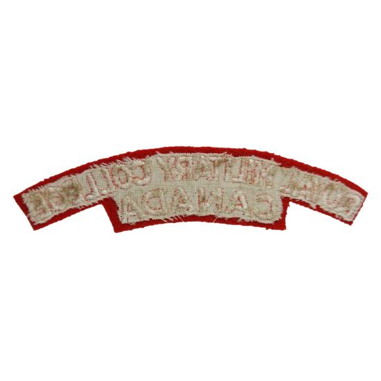 Royal Military College Cloth Shoulder Title