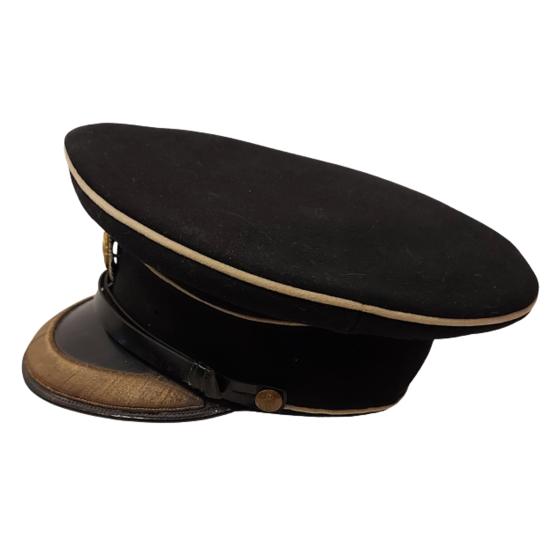Named WW2 British RASC Royal Army Service Corps Officer's Visor Cap