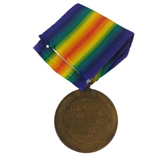 WW1 British Victory Medal - Devon Regiment