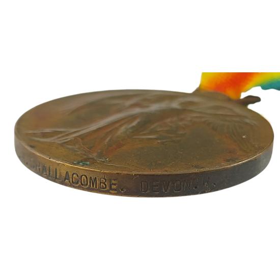 WW1 British Victory Medal - Devon Regiment