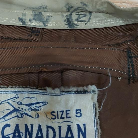 WW2 RCAF Royal Canadian Air Force Insulated Flight Suit
