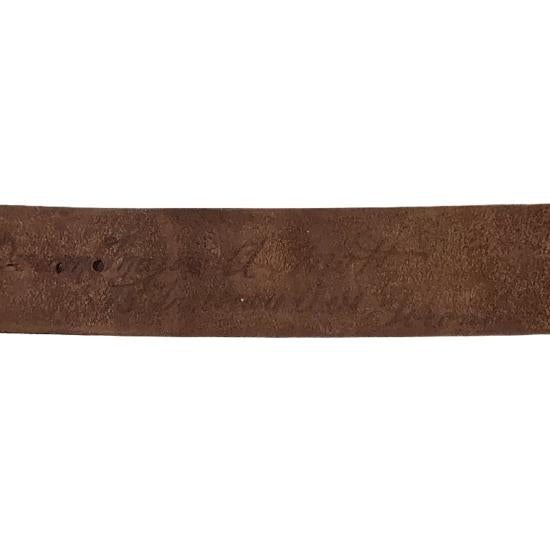 Named WW1 British Sword Belt With Buckle