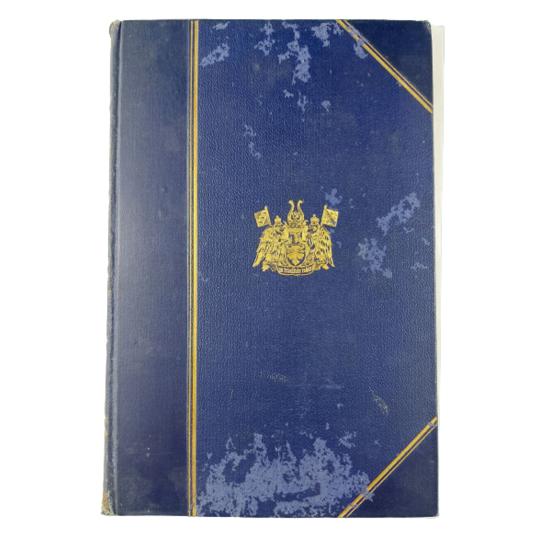 WW1 German Book - Kaiser Wilhelm I And Bismark
