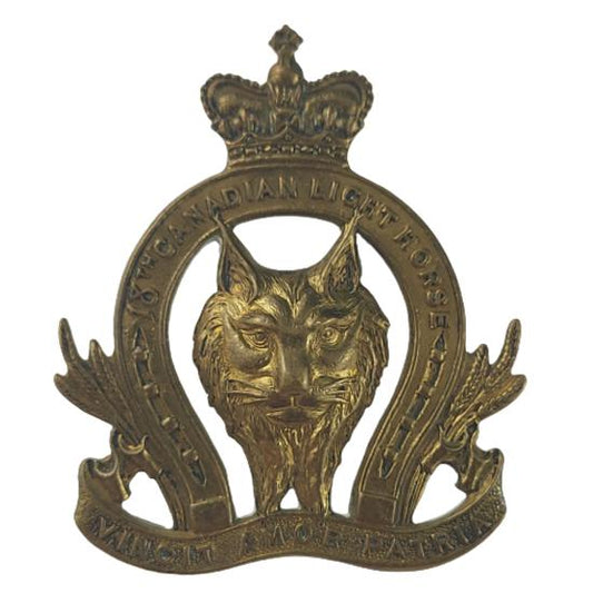 1928 18th Canadian Light Horse Cap Badge - Scully Montreal