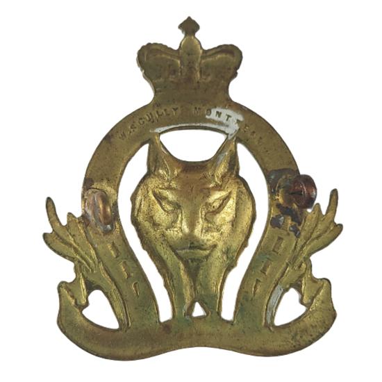 1928 18th Canadian Light Horse Cap Badge - Scully Montreal