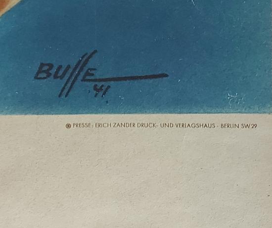 WW2 German Luftwaffe Glider Pilot Recruiting Poster