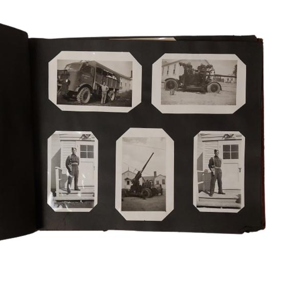 WW2 Canadian Army Photo Album