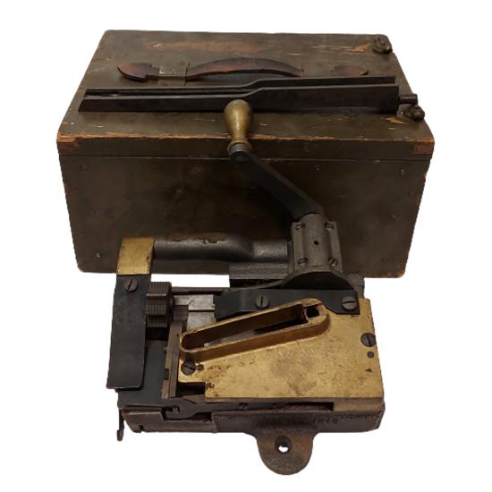 WW1 U.S. Browning M1918 M.G. Belt Loader In Case