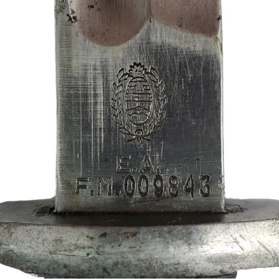 Pre-WW1 Argentine Model 1909 Mauser Bayonet With Matching Scabbard