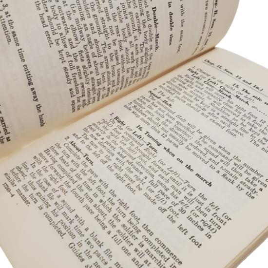 Pre-WW2 Training Manual - Manual Of Elementary Drill (All Arms) 1935