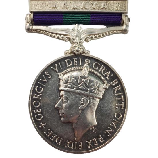 WW2 General Service Medal - Federation of Malay Police