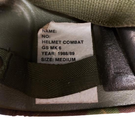 British Armed Forces Paratroopers Helmet 1988