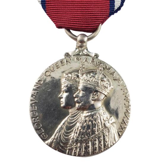 George V And Queen Mary Silver Jubilee Medal