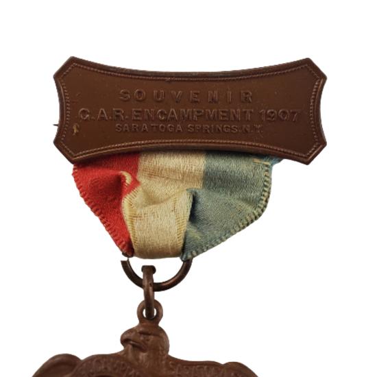 Pre-WW1 U.S. 1907 GAR Grand Army Of The Republic Medal
