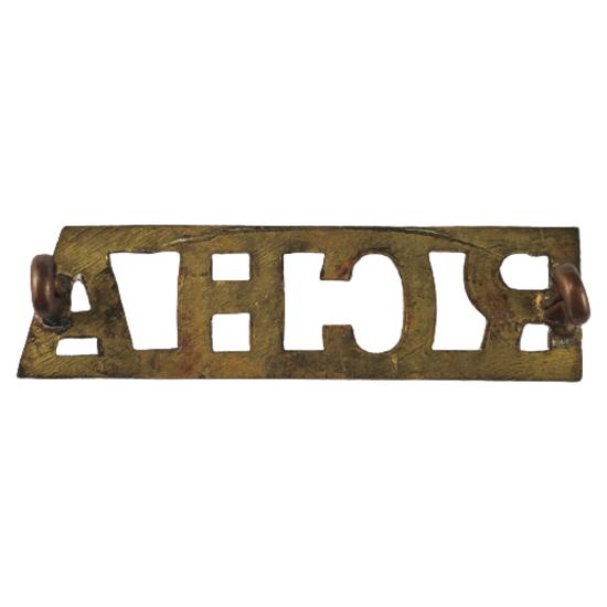 WW1 RCHA Royal Canadian Horse Artillery Shoulder Title