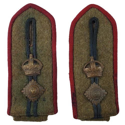 WW1 British Artillery Officer's Shoulder Boards.