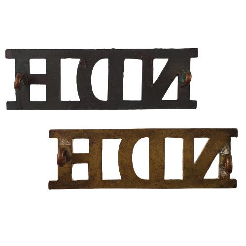 WW1 - Pre WW1 British North Devon Hussars Shoulder Titles