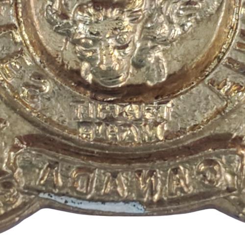 WW1 1st Canadian Mounted Rifles Collar Badge - Tiptaft