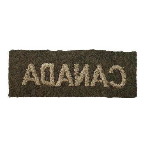 WW2 CANADA Cloth Shoulder Title