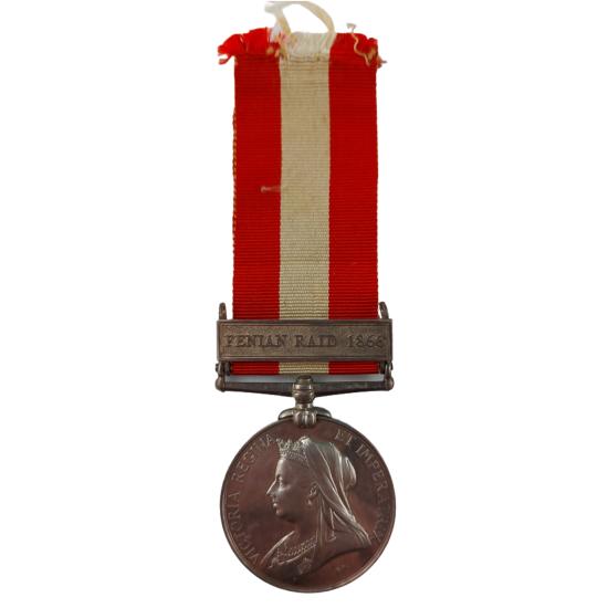 Canadian General Service Fenian Raid Medal 1866