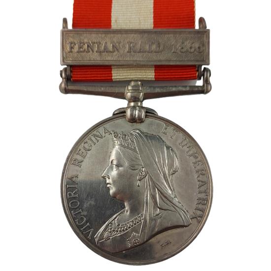 Canadian General Service Fenian Raid Medal 1866