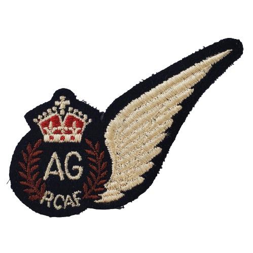 Canadian RCAF Royal Canadian Air Force - Air Gunner AG Wing
