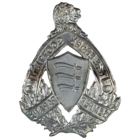 WW2 Canadian Essex Scottish Cap Badge