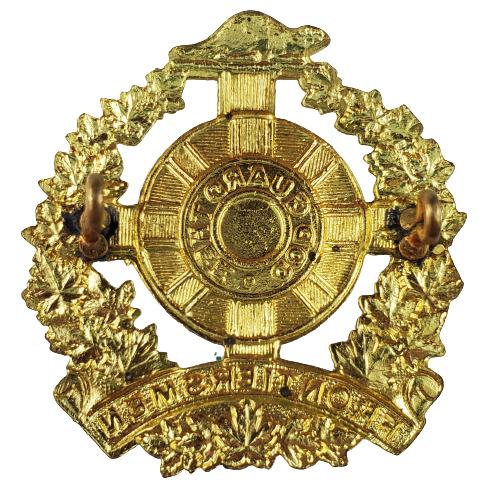 Canadian Legion Of Frontiersmen Cap Badge