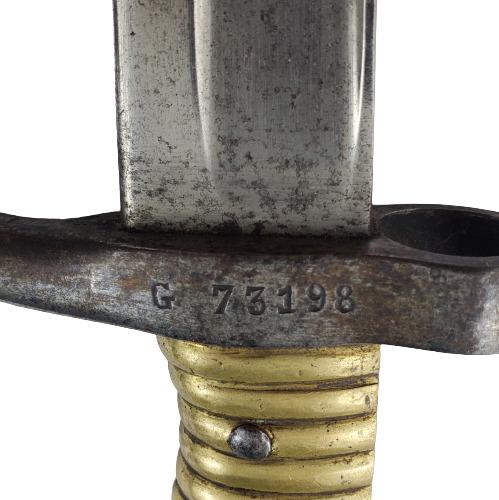 Pre-WW1 French Model 1866 Chassepot Bayonet Dated 1866