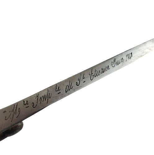 Pre-WW1 French Model 1866 Chassepot Bayonet Dated 1866