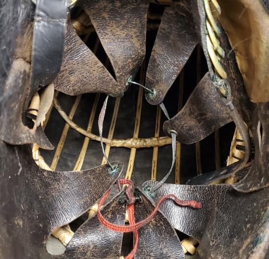 Victorian British Officer's Bearskin Hat In Carrier