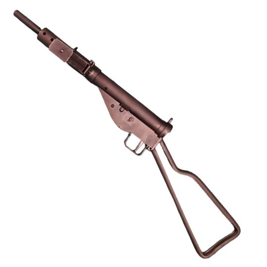 WW2 Canadian Deactivated Mk.II Sten Gun Long Branch 1944