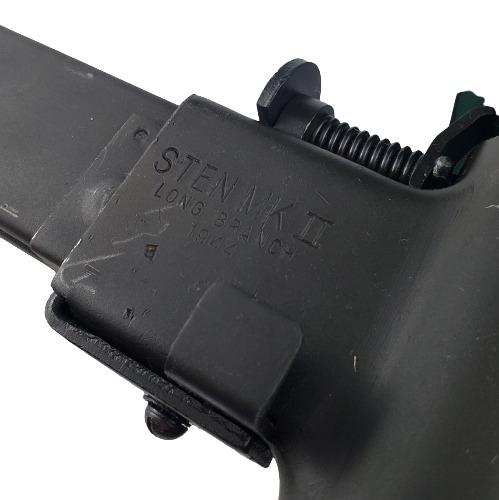 WW2 Canadian Deactivated Mk.II Sten Gun Long Branch 1944