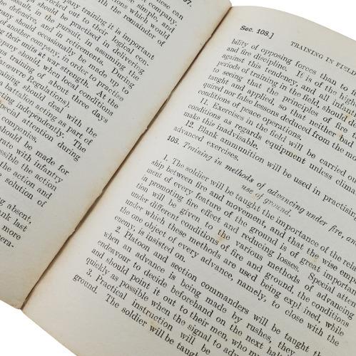 WW1 Canadian British Field Manual - Infantry Training 1914