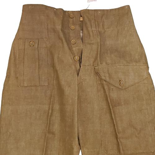 WW2 British Issue Denim Battle Tunic With Pants