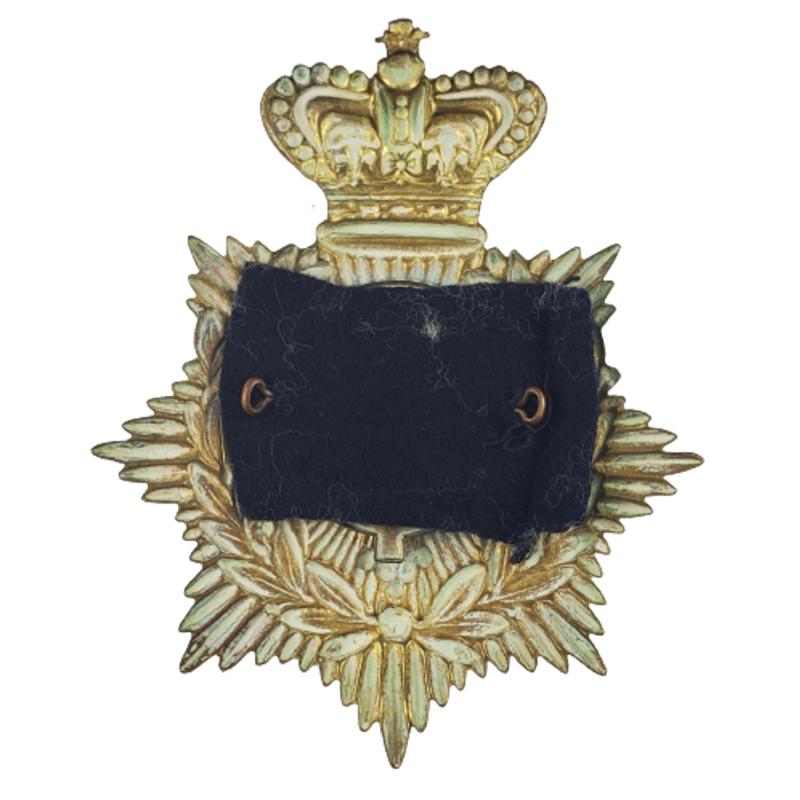 Pre-WW1 British Victorian 75th Regiment A Foot (Stirlingshire) Helmet Plate