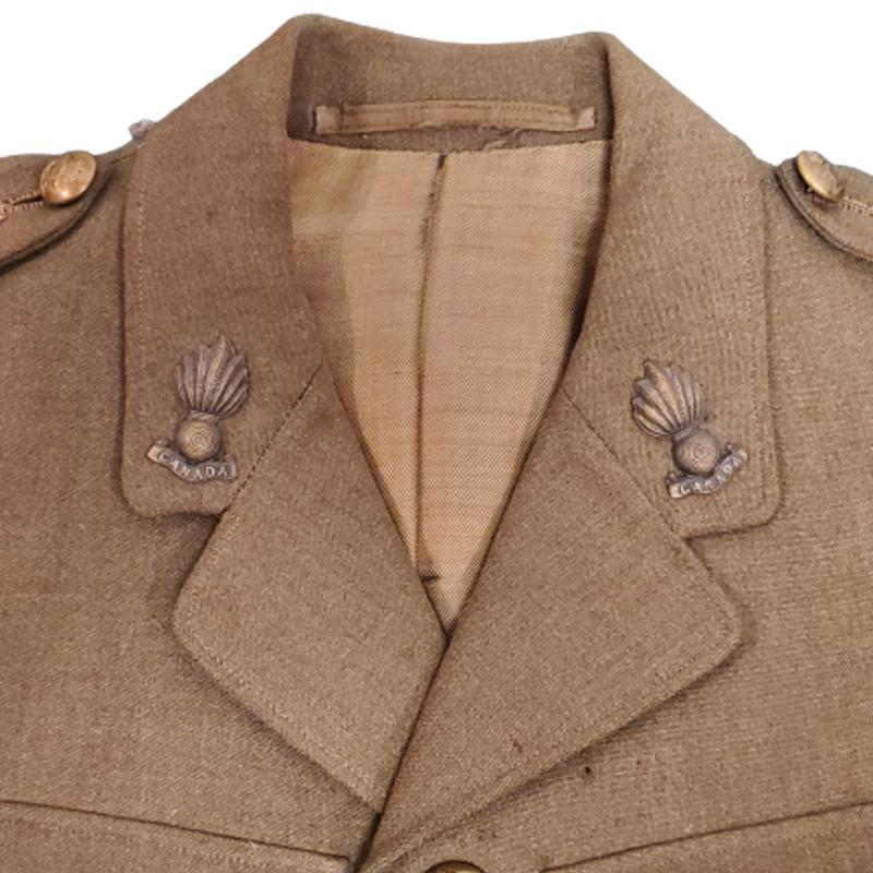 WW1 RCA-Royal Canadian Artillery Officer's Cuff Rank Tunic
