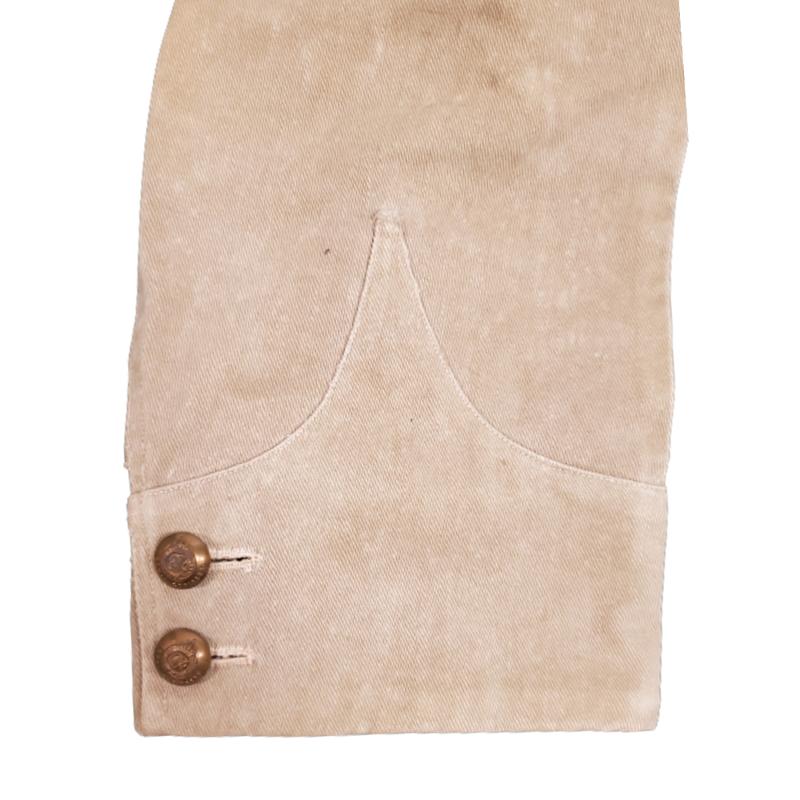 Pre-WW2 British Royal Engineers Officer's Arrow Cuff Canvas Tunic