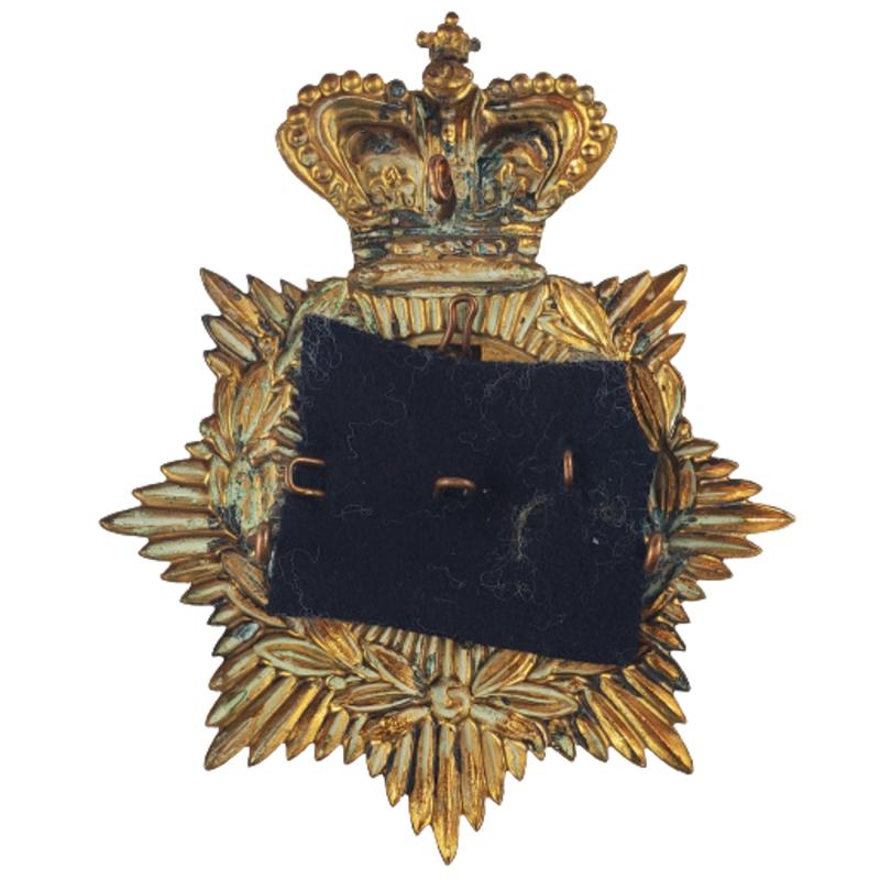 Pre-WW1 British Victorian South Staffordshire Helmet Plate