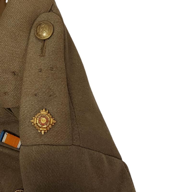 Named British Post WW1 12th Lancers Officer's Tunic
