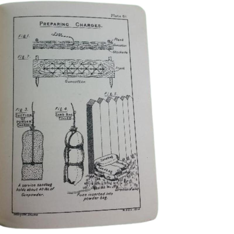 Pre-WW1 British 1911 Field Engineering Manual