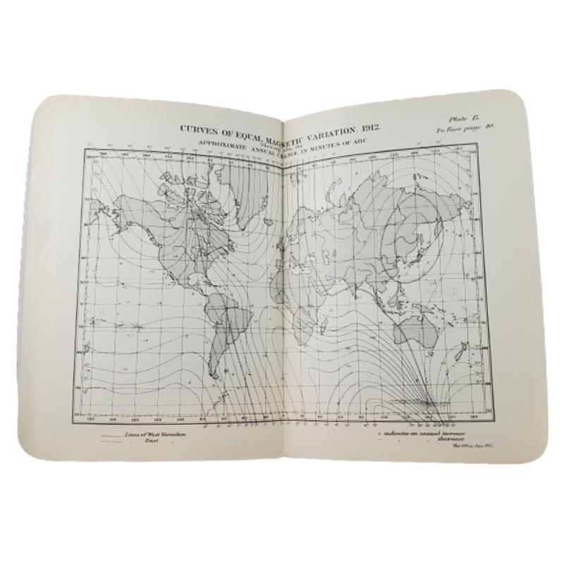Named Pre-WW1 Manual Map Reading & Field Sketching 1912