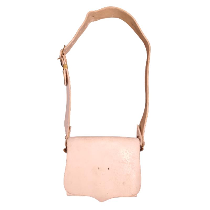 British 1888 Slade Wallace Musician's Pouch With Cross Strap