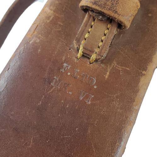 Cased WW2 British Field Artillery Clinometer Mk VI