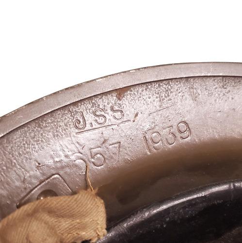 WW2 British Home Front Air Raid Warden's Helmet