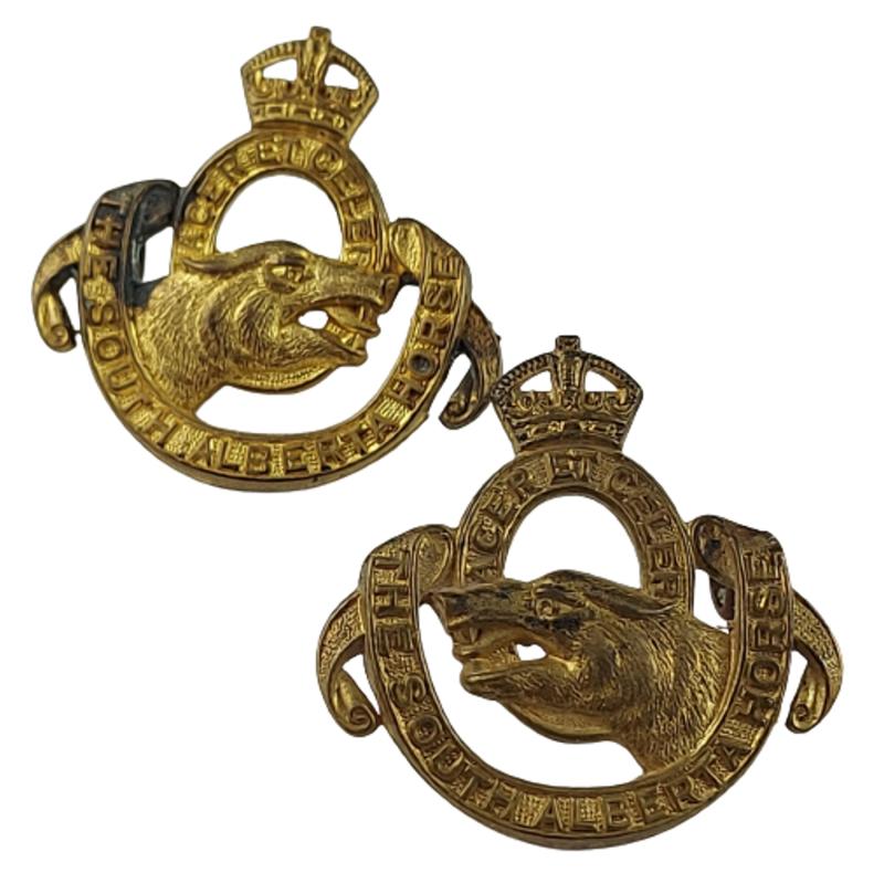 Southern Alberta Horse Collar Badge Pair - Scully Montreal